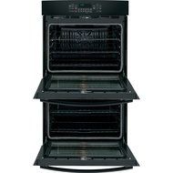 GE JT5500DFBB 30" Black Electric Double Wall Oven - Convection N2