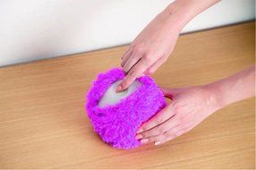 CCP Mini Robot Cleaner Microfiber Mop Ball MOCORO Canary Yellow CZ-562-CY N5