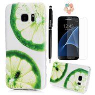 Badalink Galaxy S7 Case Shock-Absorbing Drop Protection TPU Bumper Protective Back Cover Slim-Fit Flexible Easy... N69