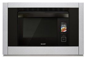 Sharp SSC3088AS 1.1 Cu. Ft. Capacity Sharp Steam Plus Oven with Air Direct Plus, Smart and Easy Controls, Smart... N4