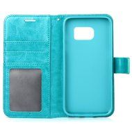 Galaxy S7 Case, HLCT PU Leather Case, With Soft TPU Protective Bumper, Built-In Kickstand, Cash And Card Pockets... N7