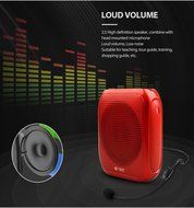 Chunnuan Portable PA Voice Amplifier Loud Soun Speaker Waistband With Headset Microphone Completely Hands free... N6