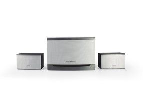 Thonet and Vander Laut Bluetooth 340 Watt Wood Multimedia Audio Speaker System, 2.1 Stereo Speakers with Integrated... N7