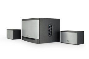 Thonet and Vander Laut Bluetooth 340 Watt Wood Multimedia Audio Speaker System, 2.1 Stereo Speakers with Integrated... N8