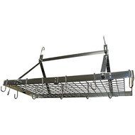 Range Kleen CW6014 Stainless Steel Rectangle Pot Rack, Silver