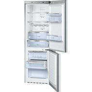 Bosch B10CB80NVW: 24" Glass Door Counter-Depth Bottom Freezer B10CB80NVW 800 Series - White Glass N4