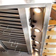 42" 2000 CFM Under Cabinet Range Hood in Stainless Steel N3