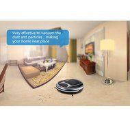 Robotic Vacuum Cleaner with Remote Control and Self Charging Technology Professional Automatic Cordless Carpet... N11