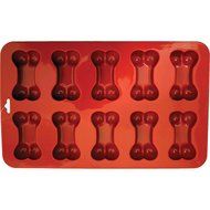 K9Cakery Silicone 10 Bone Pan, Medium