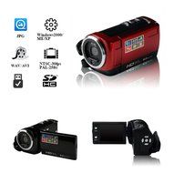 G-Anica Compact Camera HD Camcorder DVR 720p - (2.7 Screen, 8x Zoom, 720P HD Recording) Video Camera, Red N2