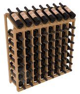 Wine Racks America Ponderosa Pine 8 Column 8 Row Display Top Kit. 13 Stains to Choose From! N10