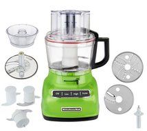KitchenAid 9 Cup Exact Slice Food Processor with French Fry &amp; Dough Attachhment N2
