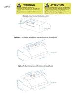 Ancona UCP430 Under-Cabinet Range Hood, 30-Inch, Stainless Steel N6