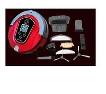 DLPJ WIFI Robot Vacuum Cleaner Vacuum Cleaner Household Robotic Vacuums Smart Floor Cleaner N6
