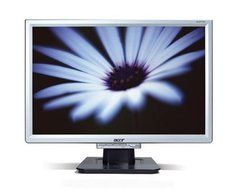 Acer AL2016W 20&quot; WideScreen LCD Monitor-Silver