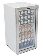Whynter BR-091WS Beverage Refrigerator with Lock, 90 Can Capacity, Stainless Steel N6