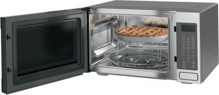 GE Cafe CEB1599SJSS Countertop Microwave with 1000 Cooking Watts, Convection, in Stainless Steel N4