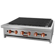 MVP Group SRCB-36 Gas Char Broiler, 36", Grey