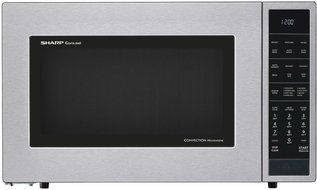 Sharp SMC1585B 1.5 cu. ft. Microwave Oven with Convection Cooking, in Stainless Steel