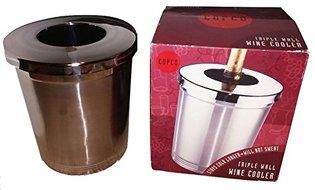 Triple Wall Wine Cooler Bucket Stainless Steel