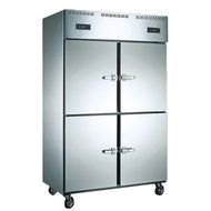 1000L Pull Doors Restaurant Kitchen Commercial Stainless Steel Refrigerator Upright Freezer Fridge Reach-in Cabinet...