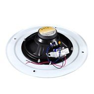 Pyle Home PDICS8 8-Inch Full Range In-Ceiling Speaker System with Transformer (Pair) N2