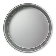 PME RND124 Round Seamless Professional Aluminum Baking Pan, 12&quot; x 4&quot;, Silver N2