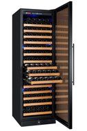 Allavino Classico Series 174 Bottle Single-Zone Wine Refrigerator Right Hinge Black Glass Door N5