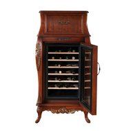 STG Dual Zone Thermoelectric Freestanding Wine Cooler Cellar Chiller Refrigerator Fridge Quiet Operation with... N32