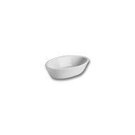 Hall China 550-WH Oval White 9 Oz. Boston Baker - 24 / CS