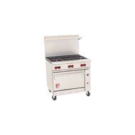 Wolf C36S-6B Challenger XL Restaurant Range Gas 36&quot; (6) Burners