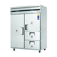Everest Refrigeration ESWQ2D2 Reach-In Refrigerator/Freezer Combo