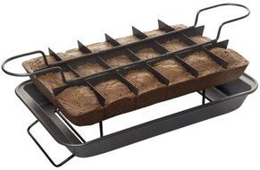 Slice Solutions 11-by-7-Inch Precut Brownie Pan Set N2