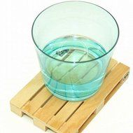 4Pcs A Set Hot Durable Wooden Pallet Coasters Kitchen Bar Accessories N2