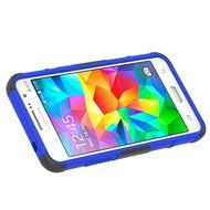 Galaxy Grand Prime Case, HLCT Rugged Shock Proof Dual-Layer PC and Soft Silicone Case With Built-In Kickstand... N15