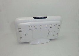 Surborder Shop Digital Alarm Clock Battery Operated with Large Display, Snooze - Travel Alarm Clock and Home Alarm... N28
