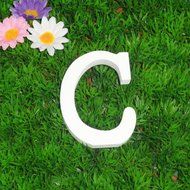 MuLuo 26 Wooden Alphabet Letters Wall Hanging Nursery Decor N2
