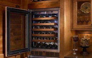 Perlick ADA-Compliant Series HA24WB-3-4L 24" Wine Reserve with 32 Bottle Capacity 4 Full-Extension Adjustable...