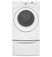 Whirlpool WGD70HEBW Duet 7.4 Cu. Ft. White Stackable Gas Front Load Dryer N4