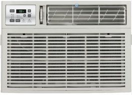 GE AEN08LS Room Window Air Conditioner with 8,100 BTUs, 115 Volts, in Light Cool Gray