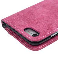 iPhone 7 Case (4.7 inch) - Slim Fit Wallet Counterfeit Cashmere Leather Extra ID/Credit Card Holders with Snap... N21
