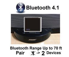 BMR A2DP Bluetooth Adapter Bluetooth Music Receiver Adapter for Bose Apple 30 Pin SoundDock Speaker- Bluetooth... N3