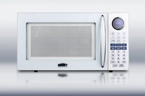 Large 1000W microwave in white