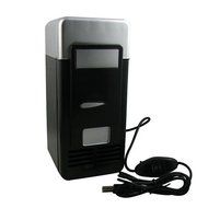 EchoAcc Portable USB Beverage Drink Cans Fridge USB Powered Cooler Car Refrigerator (Black) N3