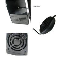 EchoAcc Portable USB Beverage Drink Cans Fridge USB Powered Cooler Car Refrigerator (Black) N4