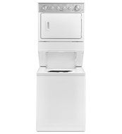 Whirlpool WGT4027EW 28" Combination 2.5 cu. ft. Washer/ 5.9 cu. ft. Gas Drier with HE Agitator Fabric Softener... N2