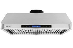 XtremeAir PX10-U30 Under Cabinet Mount Range Hood with 900 CFM Baffle Filter/Grease Drain Tunnel, 30" N3