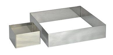 De Buyer, S/s Square Ring - 9-3/8&quot; x 9-3/8&quot; N2