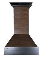 Z Line 355AH-30 1200 CFM Wooden Wall Mount Range Hood, 30", Antigua/Hamilton