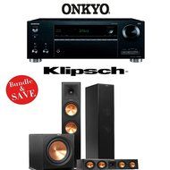 Onkyo TX-RZ610 7.2-Channel Network A/V Receiver + Klipsch RP-280F + Klipsch RP-440C + Klipsch R-112SW - 3.1 Reference...
